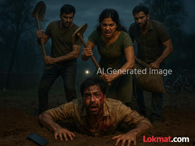UP wife along with her brothers conspired to kill her husband | पत्नीने भावांसह मिळून पतीचे हात-पाय तोडले; जंगलात जिवंत पुरण्यासाठी गेले, पण तिथे...
