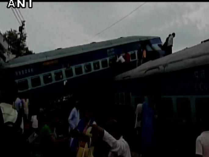 Express trains collapses in Puri-Hari, 20 injured in road accidents | उत्तर प्रदेशात पुरी-उत्कल एक्स्प्रेसचे डबे घसरले, 23 जणांचा मृत्यू Express trains collapses in Puri-Hari, 20 injured in road accidents | उत्तर प्रदेशात पुरी-उत्कल एक्स्प्रेसचे डबे घसरले, 23 जणांचा मृत्यू