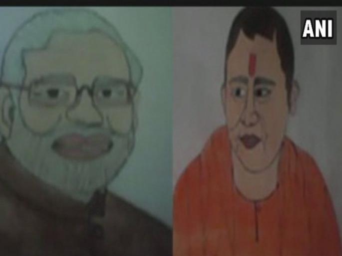 husband bashes muslim woman throws her out house painting modi yogi picture | पंतप्रधान नरेंद्र मोदी व योगी आदित्यनाथांचं चित्र काढलं म्हणून मुस्लिम महिलेला पतीनं ठरवलं मानसिक रोगी husband bashes muslim woman throws her out house painting modi yogi picture | पंतप्रधान नरेंद्र मोदी व योगी आदित्यनाथांचं चित्र काढलं म्हणून मुस्लिम महिलेला पतीनं ठरवलं मानसिक रोगी