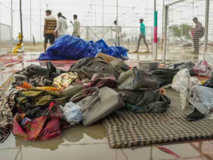 Questioning the authorities, targeting the organizing committee but no mention of Baba Clean chit in SIT report on Hathras incident | अधिकाऱ्यांवर प्रश्न, आयोजन समिती निशाण्यावर, पण बाबांचा उल्लेखच नाही; हाथरस घटनेवर SIT अहवालात क्लीन चिट Questioning the authorities, targeting the organizing committee but no mention of Baba Clean chit in SIT report on Hathras incident | अधिकाऱ्यांवर प्रश्न, आयोजन समिती निशाण्यावर, पण बाबांचा उल्लेखच नाही; हाथरस घटनेवर SIT अहवालात क्लीन चिट