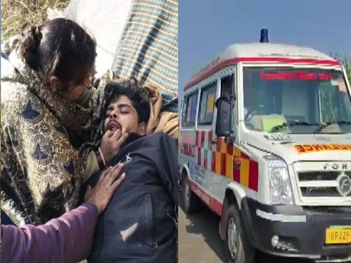 UP Accident: Mother Saved life of her son by giving CPR | आईच्या धैर्याने मृत्यूवर मात; अपघातात श्वास थांबलेल्या मुलाला CPR देत वाचवले प्राण UP Accident: Mother Saved life of her son by giving CPR | आईच्या धैर्याने मृत्यूवर मात; अपघातात श्वास थांबलेल्या मुलाला CPR देत वाचवले प्राण