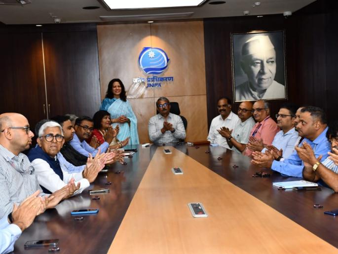 6 percent increase in container cargo handling of JNPT during financial year 2023 2024 | जेएनपीटीच्या २०२३-२०२४ या आर्थिक वर्षात कंटेनर मालाच्या हाताळणीत ६.२७ टक्क्यांनी वाढ 