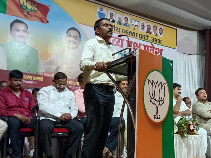 BJP will defeat former MLA Manohar Bhoir by a margin of 100,000 votes instead of 50,000 | माजी आमदार मनोहर भोईर यांचा ५० हजार नव्हे तर आता एक लाख मतांच्या फरकाने पराभूत करणार - भाजप BJP will defeat former MLA Manohar Bhoir by a margin of 100,000 votes instead of 50,000 | माजी आमदार मनोहर भोईर यांचा ५० हजार नव्हे तर आता एक लाख मतांच्या फरकाने पराभूत करणार - भाजप