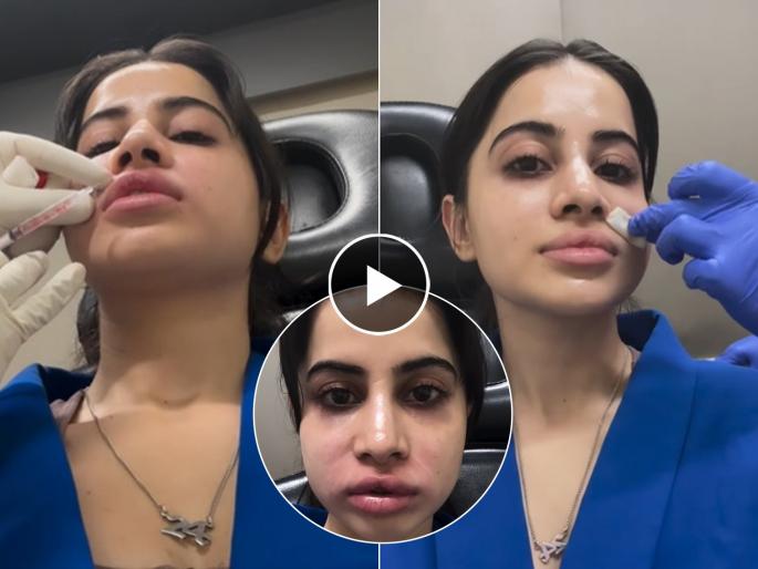 Urfi Javed Gets Lip Filler Dissolved Video Viral | उर्फी जावेदने हटवले लिप फिलर्स, शेअर केला वेदनादायक व्हिडीओ, चेहरा पाहून चाहते हैराण Urfi Javed Gets Lip Filler Dissolved Video Viral | उर्फी जावेदने हटवले लिप फिलर्स, शेअर केला वेदनादायक व्हिडीओ, चेहरा पाहून चाहते हैराण