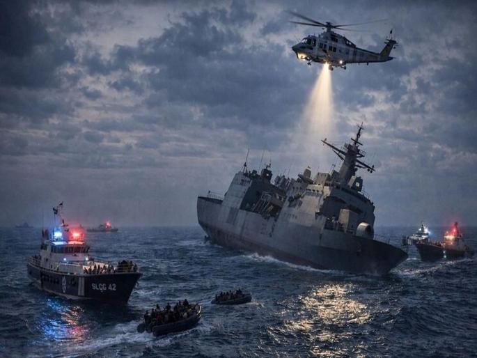 Iran-Isreal War: American attack in the Indian Ocean is worrisome for India; Sri Lankan MP has different doubts | हिंद महासागरात इराणी युद्धनौकेवर अमेरिकेचा हल्ला, भारतासाठी चिंताजनक; श्रीलंकन खासदाराला वेगळीच शंका Iran-Isreal War: American attack in the Indian Ocean is worrisome for India; Sri Lankan MP has different doubts | हिंद महासागरात इराणी युद्धनौकेवर अमेरिकेचा हल्ला, भारतासाठी चिंताजनक; श्रीलंकन खासदाराला वेगळीच शंका
