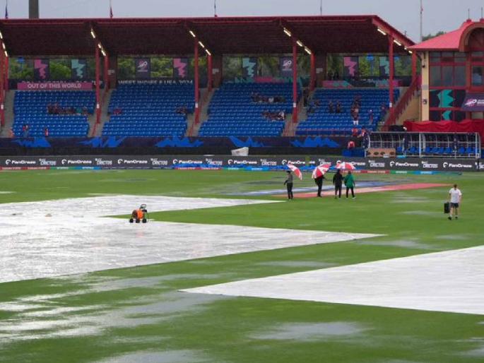 T20 World Cup 2024 USA vs IRE Live :The game has been called off. USA are through to the Super Eights, Pakistan are eliminated from the group stage  | अमेरिका-आयर्लंड सामना रद्द केल्याची घोषणा झाली अन् नंतर आला ट्विस्ट; ५-५ षटकांची मॅच
