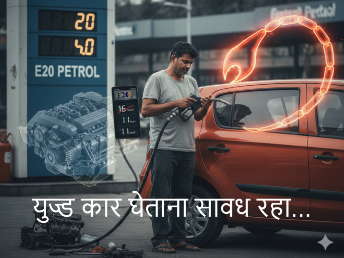 Ethanol blend Petrol and Second Hand Cars: The sting of ethanol: If you are buying a second-hand car, even a petrol one for use e20 petrol, then definitely consider this...; If you are buying one before 2022... | इथेनॉलचा डंख: सेकंड हँड कार, ती पण पेट्रोलची घेत असाल तर हा विचार जरूर करा...; २०२२ पूर्वीची घ्याल तर...