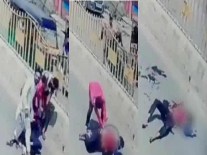 Nephew was killed in a property dispute by Uncle; Murder with a knife | बापरे! संपत्तीच्या वादातून काकांनी पुतण्याला भररस्त्यात संपवलं; चाकूनं भोसकून हत्या Nephew was killed in a property dispute by Uncle; Murder with a knife | बापरे! संपत्तीच्या वादातून काकांनी पुतण्याला भररस्त्यात संपवलं; चाकूनं भोसकून हत्या