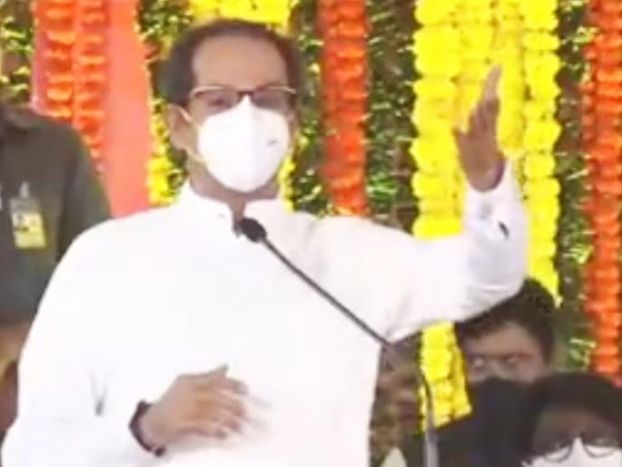 uddhav thackeray warns bjp prasad lad over shiv sena bhavan controversy statement | “धमकी देऊ नका, एकच अशी थापड देऊ की पुन्हा उठणार नाही”; उद्धव ठाकरे आक्रमक uddhav thackeray warns bjp prasad lad over shiv sena bhavan controversy statement | “धमकी देऊ नका, एकच अशी थापड देऊ की पुन्हा उठणार नाही”; उद्धव ठाकरे आक्रमक