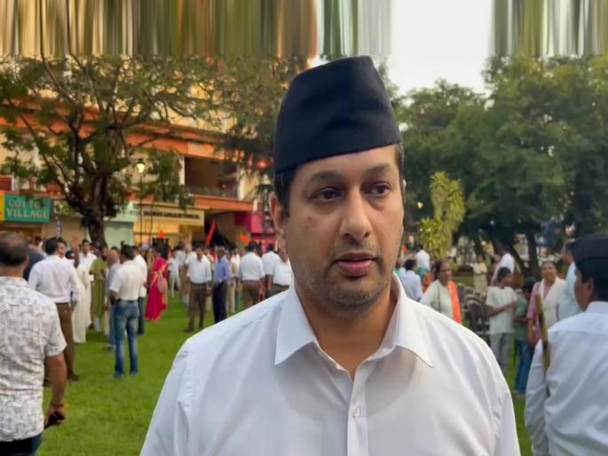 vijayadashami festival of the rashtriya swayamsevak sangh in panaji stability in the country is due to the work of the rss | संघाच्या कार्यामुळेच देशात स्थिरता; पणजीत राष्ट्रीय स्वयंसेवक संघाचा विजयादशमी उत्सव
