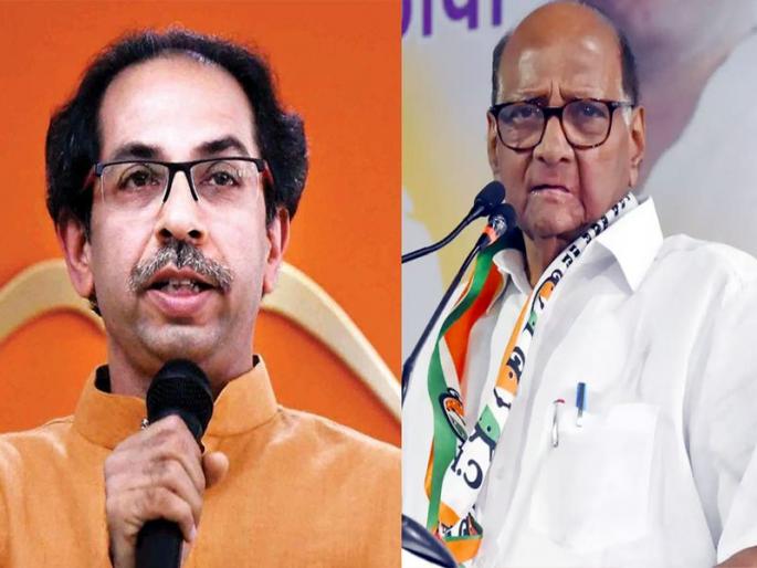 President does not think 'party president' will come, Uddhav Thackeray's critics on sharad pawar | 'अध्यक्ष आले, 'पक्षाध्यक्ष' येतील असे वाटत नाही', उद्धव ठाकरेंचा 'मोठ्या साहेबांना' चिमटा President does not think 'party president' will come, Uddhav Thackeray's critics on sharad pawar | 'अध्यक्ष आले, 'पक्षाध्यक्ष' येतील असे वाटत नाही', उद्धव ठाकरेंचा 'मोठ्या साहेबांना' चिमटा