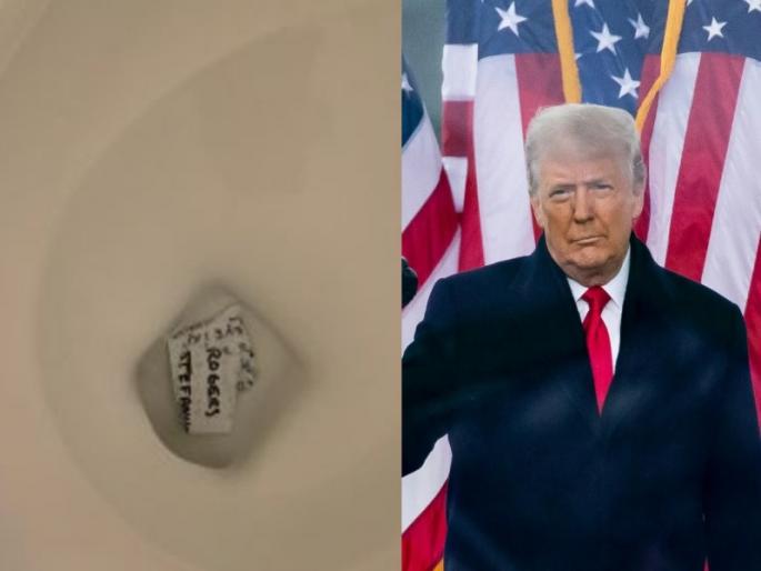 Raids on Donald Trump's home; Accused of stealing documents from the White House | डोनाल्ड ट्रम्प यांच्या घरावर छापे; तिजोरी फोडली; व्हाईट हाऊसमधून कागदपत्रे चोरीचा आरोप Raids on Donald Trump's home; Accused of stealing documents from the White House | डोनाल्ड ट्रम्प यांच्या घरावर छापे; तिजोरी फोडली; व्हाईट हाऊसमधून कागदपत्रे चोरीचा आरोप