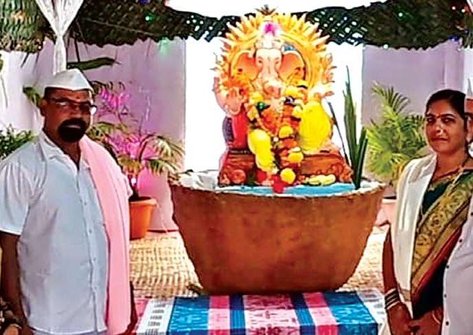 Ursa village for '5 years a Ganesh Ganapati' | ४७ वर्षांपासून उर्से गावाचा ‘एक गाव एक गणपती’ Ursa village for '5 years a Ganesh Ganapati' | ४७ वर्षांपासून उर्से गावाचा ‘एक गाव एक गणपती’