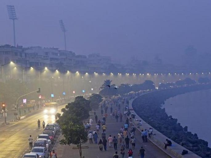 Increase rather than decrease in freezing temperature | थंडीत तापमानात घट होण्याऐवजी वाढ Increase rather than decrease in freezing temperature | थंडीत तापमानात घट होण्याऐवजी वाढ