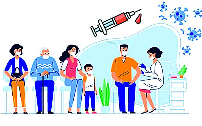 Record of 82,000 vaccinations in the district | जिल्ह्यात ८२ हजार लसीकरणाचा विक्रम Record of 82,000 vaccinations in the district | जिल्ह्यात ८२ हजार लसीकरणाचा विक्रम