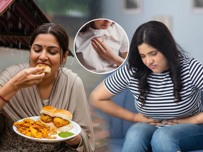 Eat vadapav and pakoda during monsoon, but keep these 4 things in mind, remember to take care, health tpis | पावसाळ्यात वडापाव-भजी तर खा पण लक्षात ठेवा ४ गोष्टी, नाहीतर पोट बिघडून होतील हाल