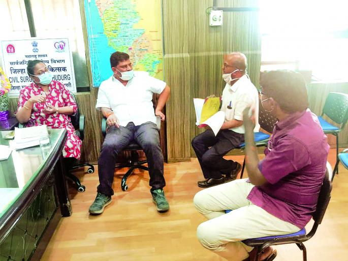 A second oxygen plant will be started soon at Oros District Hospital | ओरोस जिल्हा रुग्णालयात लवकरच दुसरा ऑक्सिजन प्लांट सुरू होणार A second oxygen plant will be started soon at Oros District Hospital | ओरोस जिल्हा रुग्णालयात लवकरच दुसरा ऑक्सिजन प्लांट सुरू होणार