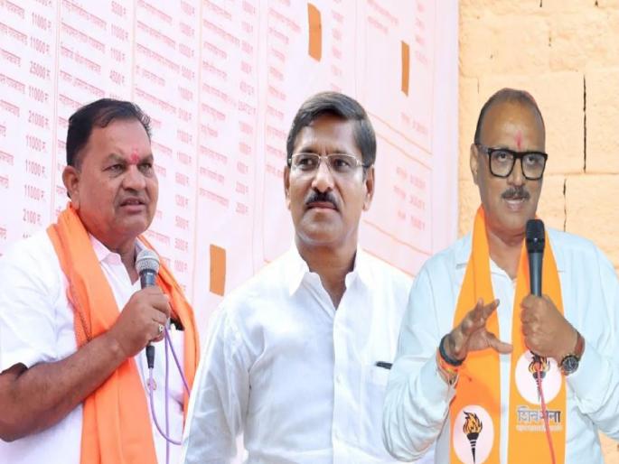 Shindesena's headache due to BJP insurgency; Borwane-Foreigner-Jadhav triple fight in Vaijapur | भाजप बंडखोरामुळे शिंदेसेनेची वाढली डोकेदुखी; वैजापूरात बोरणारे-परदेशी- जाधव तिरंगी लढत Shindesena's headache due to BJP insurgency; Borwane-Foreigner-Jadhav triple fight in Vaijapur | भाजप बंडखोरामुळे शिंदेसेनेची वाढली डोकेदुखी; वैजापूरात बोरणारे-परदेशी- जाधव तिरंगी लढत