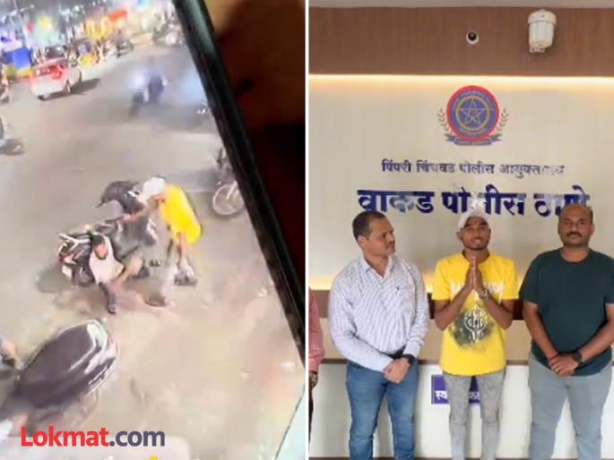 pimpari-chinchwad Youth caught filming crime scenes for marketing firecracker stall | Video : फटाका स्टॉलच्या मार्केटिंगसाठी गुन्हेगारी रील करणे तरूणाला भोवले pimpari-chinchwad Youth caught filming crime scenes for marketing firecracker stall | Video : फटाका स्टॉलच्या मार्केटिंगसाठी गुन्हेगारी रील करणे तरूणाला भोवले