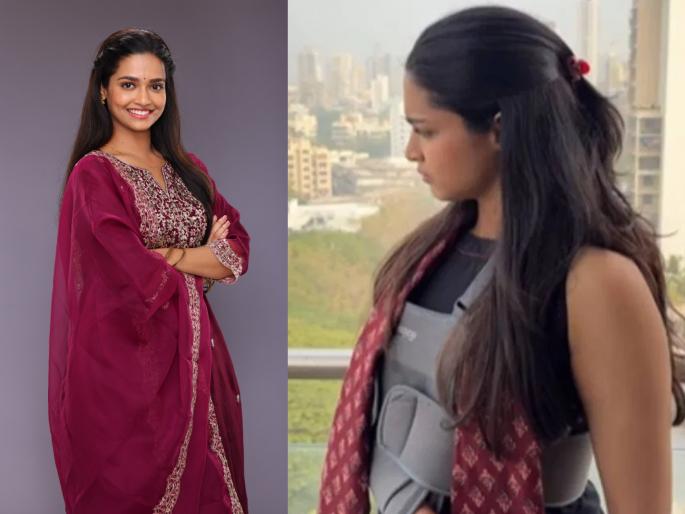 vallari viraj talks about her new serial shubh shravani how she got injured in between shoot | "खूप मेहनत करायला लागतीये...", नव्या मालिकेच्या शूटवेळी झाली दुखापत; वल्लरी विराजची प्रतिक्रिया vallari viraj talks about her new serial shubh shravani how she got injured in between shoot | "खूप मेहनत करायला लागतीये...", नव्या मालिकेच्या शूटवेळी झाली दुखापत; वल्लरी विराजची प्रतिक्रिया