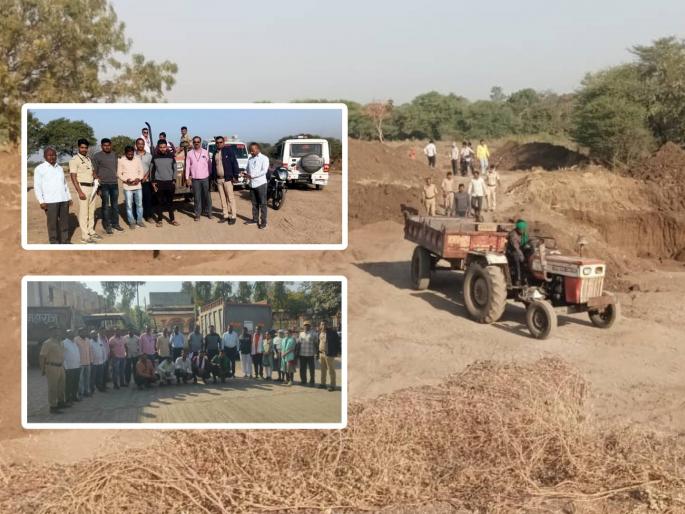 Hit the mafia! 1200 brass will recover 3.36 crore fine in sand theft! | माफियांना धडकी! १२०० ब्रास वाळू चोरीत ३.३६ कोटी दंड वसूल करणार! Hit the mafia! 1200 brass will recover 3.36 crore fine in sand theft! | माफियांना धडकी! १२०० ब्रास वाळू चोरीत ३.३६ कोटी दंड वसूल करणार!