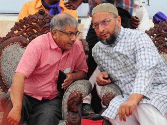There is no final decision on the allocation Vidhansabha seats in the discussion of 'Vanchit Bahujan Aaghadi-MIM' | ‘वंचित-एमआयएम’च्या चर्चेत जागा वाटपावर अंतिम निर्णय नाही  There is no final decision on the allocation Vidhansabha seats in the discussion of 'Vanchit Bahujan Aaghadi-MIM' | ‘वंचित-एमआयएम’च्या चर्चेत जागा वाटपावर अंतिम निर्णय नाही