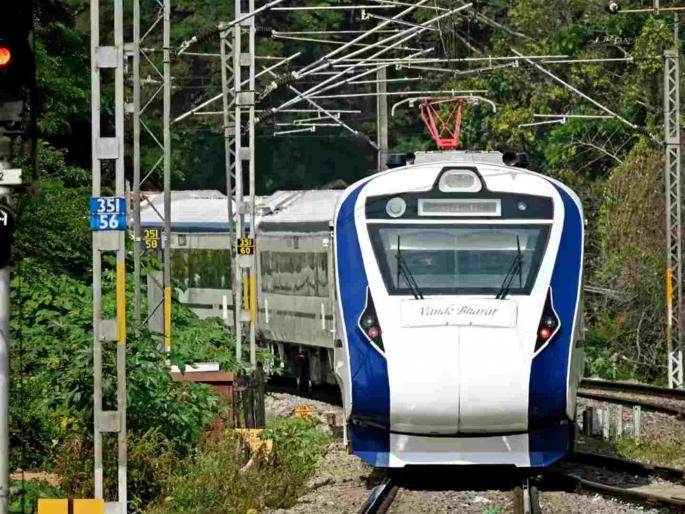 vande bharat in the state pedne to canacona train service to start soon | राज्यात 'वंदे भारत'; पेडणे ते काणकोण रेल्वेसेवेला लवकरच सुरुवात होणार: मुख्यमंत्री  vande bharat in the state pedne to canacona train service to start soon | राज्यात 'वंदे भारत'; पेडणे ते काणकोण रेल्वेसेवेला लवकरच सुरुवात होणार: मुख्यमंत्री