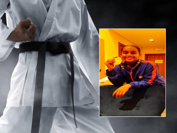 Vanya Rao from Dombivli won the gold medal in Sharjah, United Arab Emirates | डोंबिवलीतील वान्या रावची सुवर्णपदकाला गवसणी Vanya Rao from Dombivli won the gold medal in Sharjah, United Arab Emirates | डोंबिवलीतील वान्या रावची सुवर्णपदकाला गवसणी