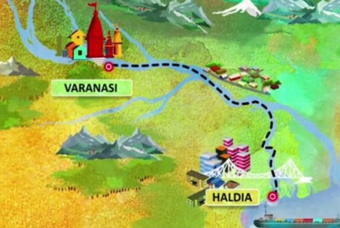 Varanasi-Haldia waterway ,History will be established | वाराणसी-हल्दिया जलमार्ग रचणार इतिहास Varanasi-Haldia waterway ,History will be established | वाराणसी-हल्दिया जलमार्ग रचणार इतिहास