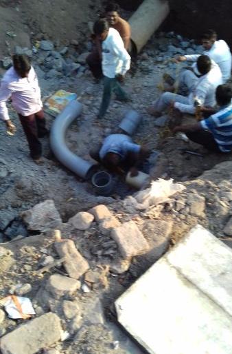 Water supply to Varangaon city of Bhusawal taluka jam | भुसावळ तालुक्यातील वरणगाव शहराचा पाणीपुरवठा ठप्प Water supply to Varangaon city of Bhusawal taluka jam | भुसावळ तालुक्यातील वरणगाव शहराचा पाणीपुरवठा ठप्प