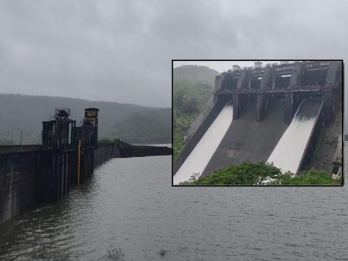 Heavy rainfall in Chandoli Dam area; 6780 cusecs release from the dam | चांदोली धरण पाणलोट क्षेत्रात पावसाचा जोर; धरणातून ६७८० क्युसेकने विसर्ग सुरू, पूरस्थितीची शक्यता Heavy rainfall in Chandoli Dam area; 6780 cusecs release from the dam | चांदोली धरण पाणलोट क्षेत्रात पावसाचा जोर; धरणातून ६७८० क्युसेकने विसर्ग सुरू, पूरस्थितीची शक्यता