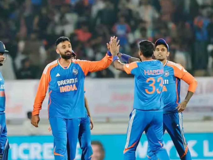 Varun Chakravarthy Top 5 in ICC T20 Rankings Tilak Varma in Top 2 Hardik Pandya Ravi Bishnoi Arshdeep Singh | फिरकीचा जादूगार TOP 5 मध्ये! ICC T20 क्रमवारीत भारताच्या वरुण चक्रवर्तीची २५ स्थानांची झेप