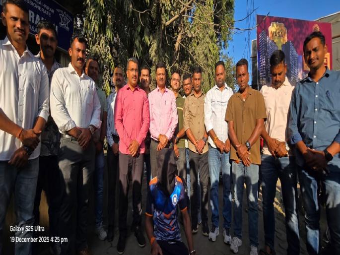 Nalasopara Police Foil Nepal Escape Murderer Arrested Within Hours of Killing His Brother | किरकोळ वादातून मोठ्या भावाचा घेतला जीव; लाथाबुक्क्यांनी मारहाण करत हत्या; नेपाळला पळणाऱ्या भावाला अटक Nalasopara Police Foil Nepal Escape Murderer Arrested Within Hours of Killing His Brother | किरकोळ वादातून मोठ्या भावाचा घेतला जीव; लाथाबुक्क्यांनी मारहाण करत हत्या; नेपाळला पळणाऱ्या भावाला अटक