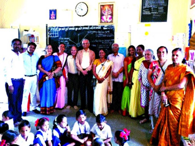 A meeting of delegation of Delhi's Jungendra Anganwadi | जुचंद्र अंगणवाडीला दिल्लीतील शिष्टमंडळाची भेट A meeting of delegation of Delhi's Jungendra Anganwadi | जुचंद्र अंगणवाडीला दिल्लीतील शिष्टमंडळाची भेट