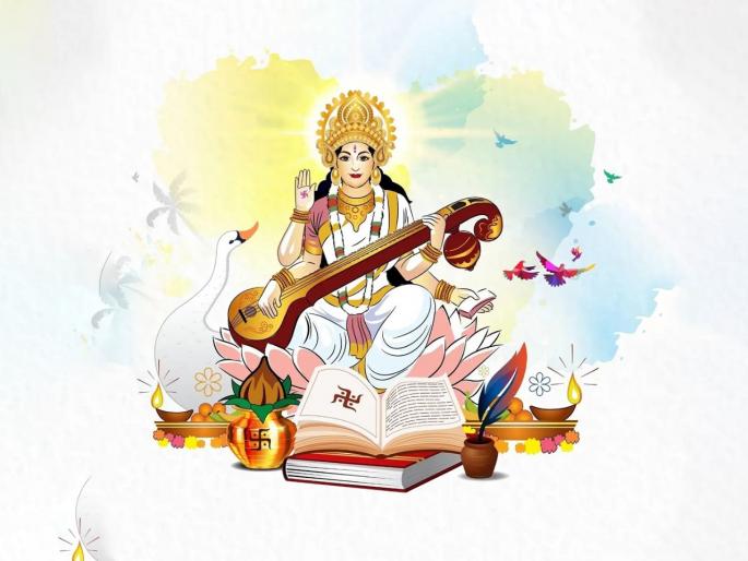 vasant panchami 2023 know about importance of saraswati devi puja and significance of vasantotsav | Vasant Panchami 2023: वसंत पंचमी: विद्येची देवता सरस्वतीचा जन्म आणि वसंतोत्सव; जाणून घ्या, महत्त्व अन् मान्यता vasant panchami 2023 know about importance of saraswati devi puja and significance of vasantotsav | Vasant Panchami 2023: वसंत पंचमी: विद्येची देवता सरस्वतीचा जन्म आणि वसंतोत्सव; जाणून घ्या, महत्त्व अन् मान्यता
