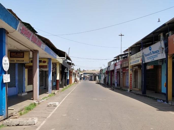 CoronaVirus Merchants in various markets in Vasco closed their shops | CoronaVirus News: वास्कोतील विविध मार्केटमधील व्यापाऱ्यांनी स्वत: बंद ठेवली त्यांची दुकाने
