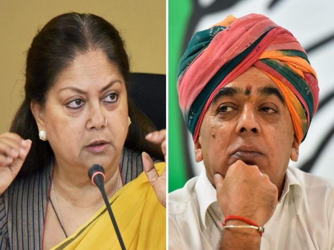 jaipur vasundhara raje manvendra singh congress fields manvendra from jhalarapatan | वसुंधरांच्या विरोधात लढणार मानवेंद्र सिंह, राजस्थानात काँग्रेस अन् भाजपात काँटे की टक्कर
