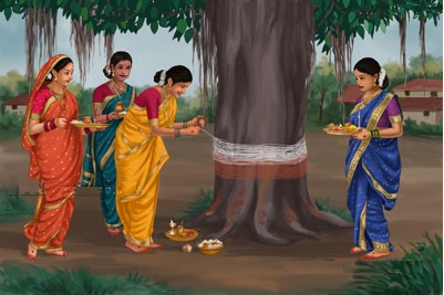 Watpournima, Bendra's house | वटपौर्णिमा, बेंदराची घराघरांत लगबग, रंगवलेल्या बैलजोड्यांना मागणी