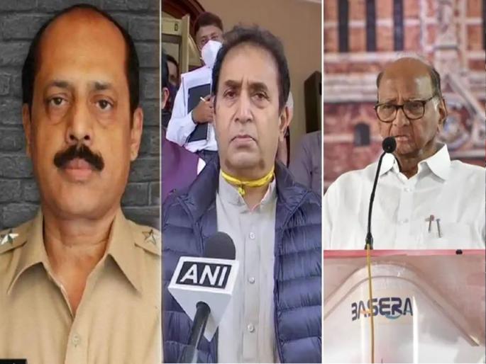 sachin vaze told to ed that anil deshmukh demands rs 2 crore to convince sharad pawar | “शरद पवारांना राजी करण्यासाठी अनिल देशमुखांनी २ कोटी मागितले होते”; सचिन वाझेचं ED ला 'स्टेटमेंट' sachin vaze told to ed that anil deshmukh demands rs 2 crore to convince sharad pawar | “शरद पवारांना राजी करण्यासाठी अनिल देशमुखांनी २ कोटी मागितले होते”; सचिन वाझेचं ED ला 'स्टेटमेंट'