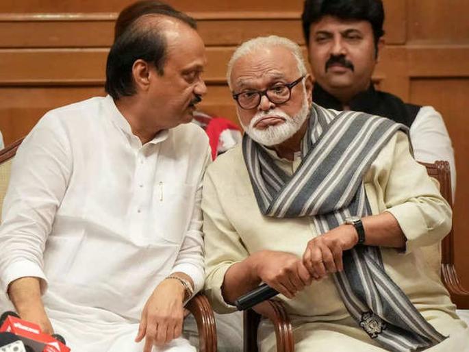 Chhagan Bhujbal aggressive; Ajit Pawar group's dilemma | छगन भुजबळ आक्रमक; अजित पवार गटाची कोंडी Chhagan Bhujbal aggressive; Ajit Pawar group's dilemma | छगन भुजबळ आक्रमक; अजित पवार गटाची कोंडी