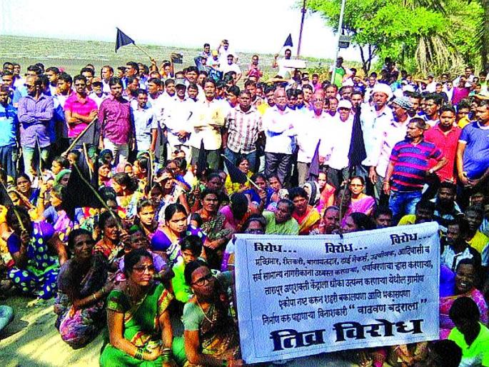 Ghost of the harbor re-enlarges on Dahanukar's neck | डहाणूकरांच्या मानगुटीवर पुन्हा वाढवण बंदराचे भूत Ghost of the harbor re-enlarges on Dahanukar's neck | डहाणूकरांच्या मानगुटीवर पुन्हा वाढवण बंदराचे भूत