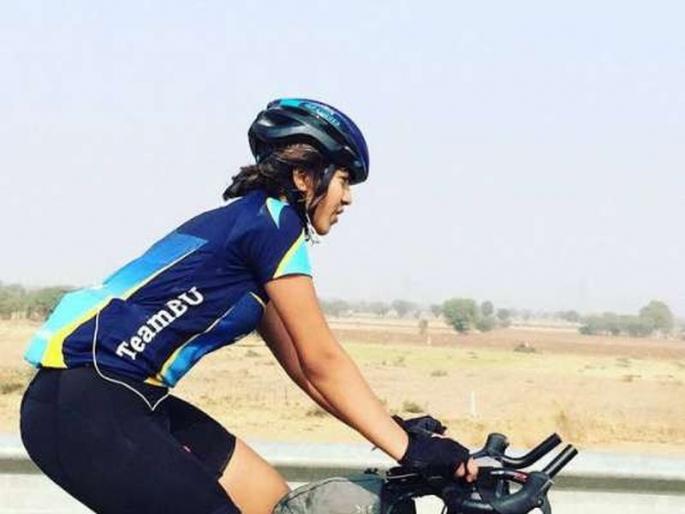 Pune Girl Aims To Set World Record By Cycling Solo Around The Globe | पुण्यातील 19 वर्षांची तरुणी130 दिवसांत सायकलवरुन करणार जगभ्रमंती Pune Girl Aims To Set World Record By Cycling Solo Around The Globe | पुण्यातील 19 वर्षांची तरुणी130 दिवसांत सायकलवरुन करणार जगभ्रमंती