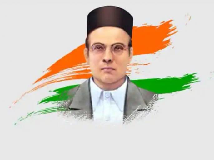 congress and samajwadi party protest over veer savarkar portrait in uttar pradesh assembly | "विधान परिषदेत सावरकरांची तसबीर लावणे हा स्वातंत्र्यवीरांचा अपमान"; अखिलेश यादवांची टीका