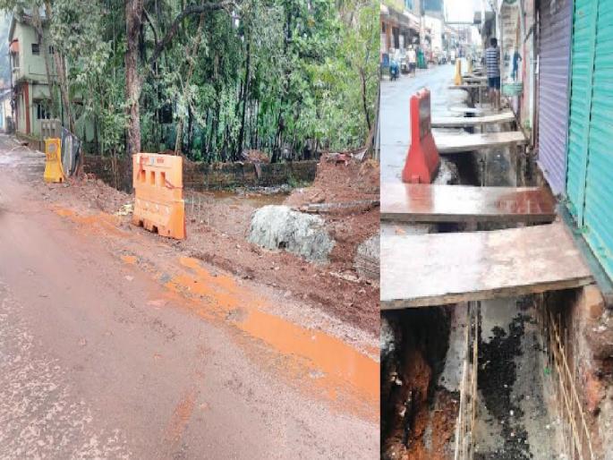 The first rains in Vengurla exposed the administrative mess | Sindhudurg: वेंगुर्ल्यात पहिल्याच पावसात प्रशासकीय कारभाराचे पितळ उघडे, नागरिकांना मनस्ताप The first rains in Vengurla exposed the administrative mess | Sindhudurg: वेंगुर्ल्यात पहिल्याच पावसात प्रशासकीय कारभाराचे पितळ उघडे, नागरिकांना मनस्ताप