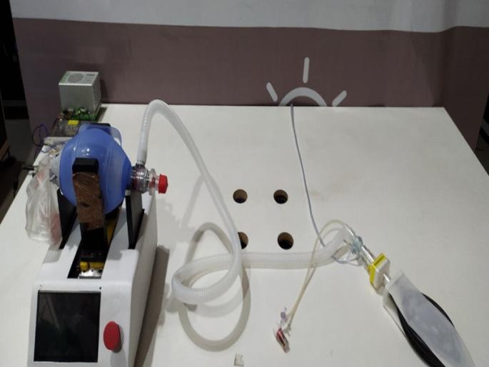 Intelligence Artificial Ventilator Gives Corona patient Victims 'Breath' | पुण्यातील "इंजिनिअर्स"ची आयडिया! इन्टेलिजन्स आर्टिफिशियलचा व्हेंटिलेटर देईल कोरोनाग्रस्तांना 'श्वास' Intelligence Artificial Ventilator Gives Corona patient Victims 'Breath' | पुण्यातील "इंजिनिअर्स"ची आयडिया! इन्टेलिजन्स आर्टिफिशियलचा व्हेंटिलेटर देईल कोरोनाग्रस्तांना 'श्वास'