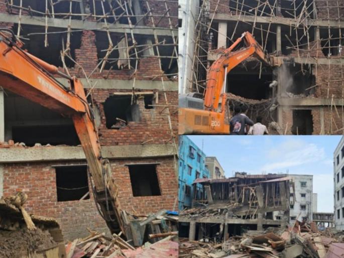 in mumbai a question has risen whether small township were being developed by unauthorised building in wesaway | ‘त्या’ बांधकामांना कुणाचा राजकीय वरदहस्त? वेसावे येथे मिनी टाउनशिपचा घाट?  in mumbai a question has risen whether small township were being developed by unauthorised building in wesaway | ‘त्या’ बांधकामांना कुणाचा राजकीय वरदहस्त? वेसावे येथे मिनी टाउनशिपचा घाट?
