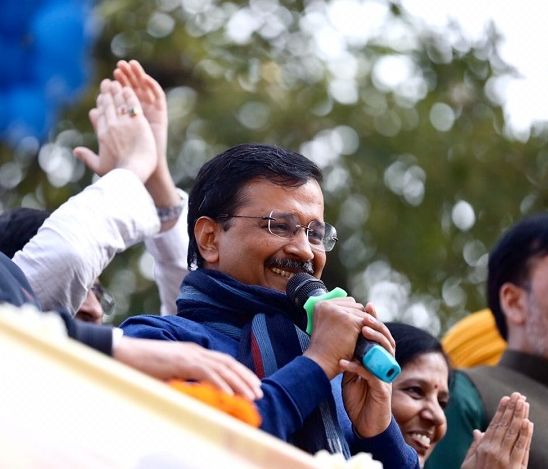 Arvind Kejriwal will be sworn in on February 16 | अरविंद केजरीवाल यांचा शपथविधी १६ फेब्रुवारीला Arvind Kejriwal will be sworn in on February 16 | अरविंद केजरीवाल यांचा शपथविधी १६ फेब्रुवारीला