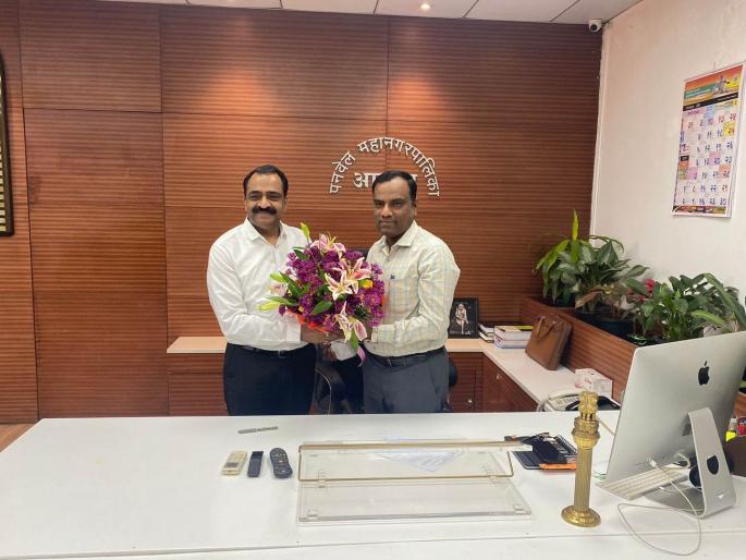 panvel municipal corporation commissioner ganesh deshmukh resigned and prashant rasal commissioner in charge | पनवेल महानगरपालिका आयुक्त गणेश देशमुख यांनी पदभार सोडला; प्रशांत रसाळ प्रभारी आयुक्त