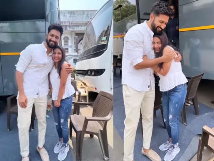 Vicky kaushal video vicky kaushal met with a fan girl video appreciated by fans | Video: विकी कौशलला पाहताच फीमेल फॅनची झाली अशी अवस्था, व्हिडीओ व्हायरल Vicky kaushal video vicky kaushal met with a fan girl video appreciated by fans | Video: विकी कौशलला पाहताच फीमेल फॅनची झाली अशी अवस्था, व्हिडीओ व्हायरल
