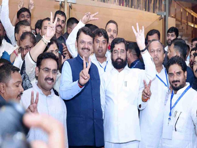 Winning 9 seats in the Vidhan Parishad Mahayutt giving a big blow to the Mahavikas Aghadi | महायुतीची मतदानाची रणनीती यशस्वी; नऊ जागा जिंकून दिला मविआला धक्का Winning 9 seats in the Vidhan Parishad Mahayutt giving a big blow to the Mahavikas Aghadi | महायुतीची मतदानाची रणनीती यशस्वी; नऊ जागा जिंकून दिला मविआला धक्का